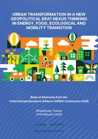 Front cover of Book of Abstracts from the Urban Europe Research Alliance (UERA) Conference 2026