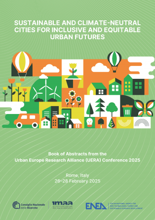 Front cover of Book of Abstracts from the Urban Europe Research Alliance (UERA) Conference 2025