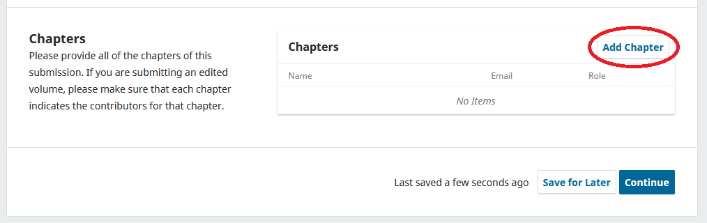 Screenshot showing the filling out of information.